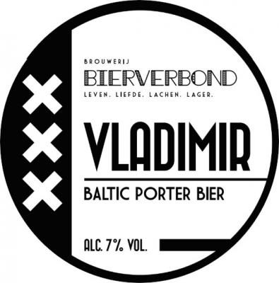 Vladimir Baltic Porter van Bierverbond Vladimir Baltic Porter van Bierverbond
